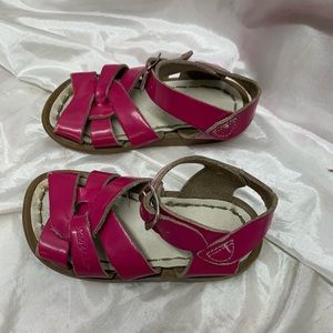 Pink Saltwater Sandals